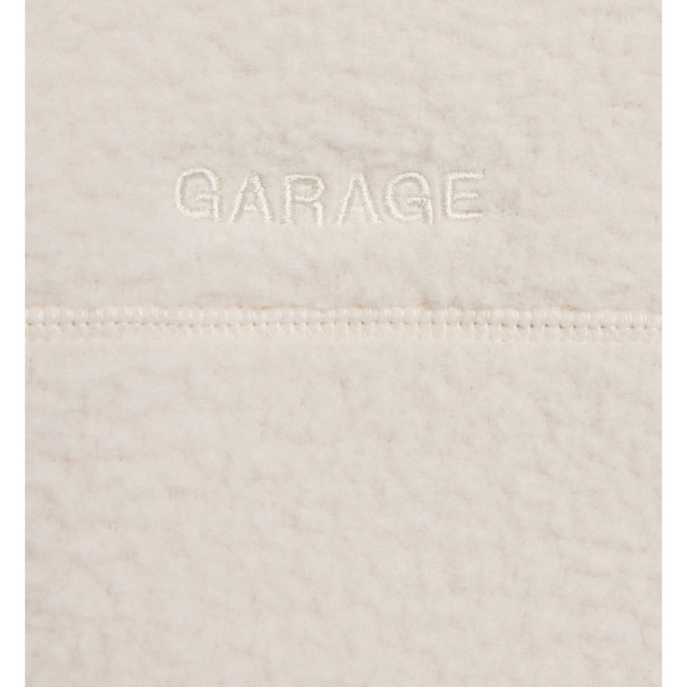 GARAGE Sherpa Fleece Full Zip Jacket Perfect Pearl NWT Size L-XL - Picture 4 of 4